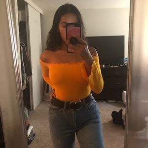 LF Fall 2017 yellow bodysuit